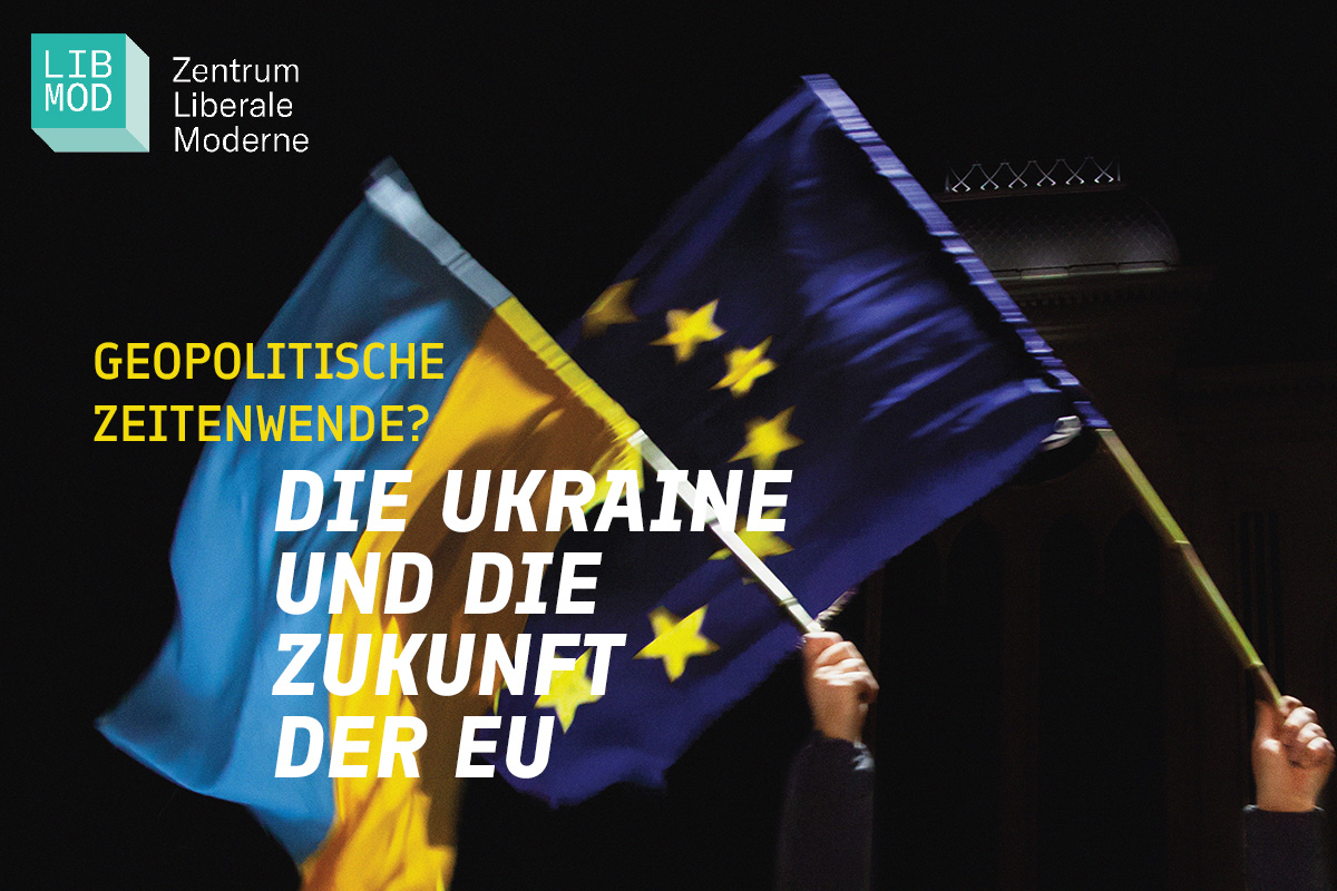 Das Zentrum Liberale Moderne lädt Sie in Zusammenarbeit mit der Konrad-Adenauer-Stiftung herzlich zur internationalen Konferenz „Geopolitische Zeitenwende? - Die Ukraine und die Zukunft der EU“ am 12. November 2025 in der Akademie der Konrad-Adenauer-Stiftung ein.