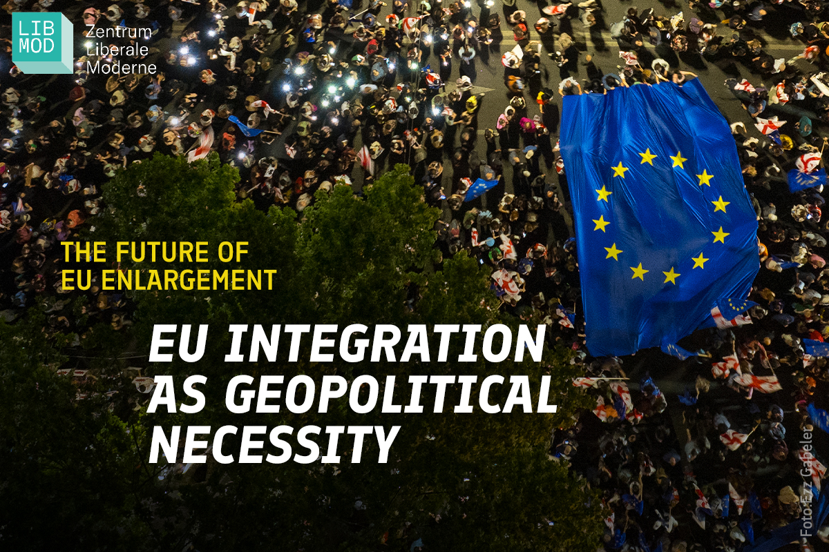The Center for Liberal Modernity together with Konrad-Adenauer-Stiftung cordially invite you to attend our international conference “The Future of EU Enlargement: EU Integration as a Geopolitical Necessity” on Monday, October 5, 2026 at the Konrad-Adenauer-Stiftung Academy.